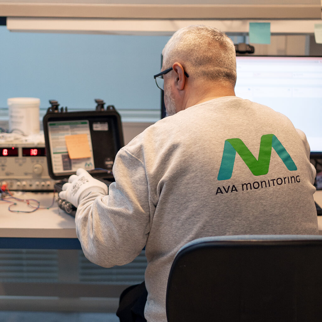 An image on a support technical